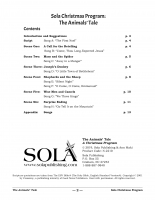 The Animals' Tale (Christmas Program)